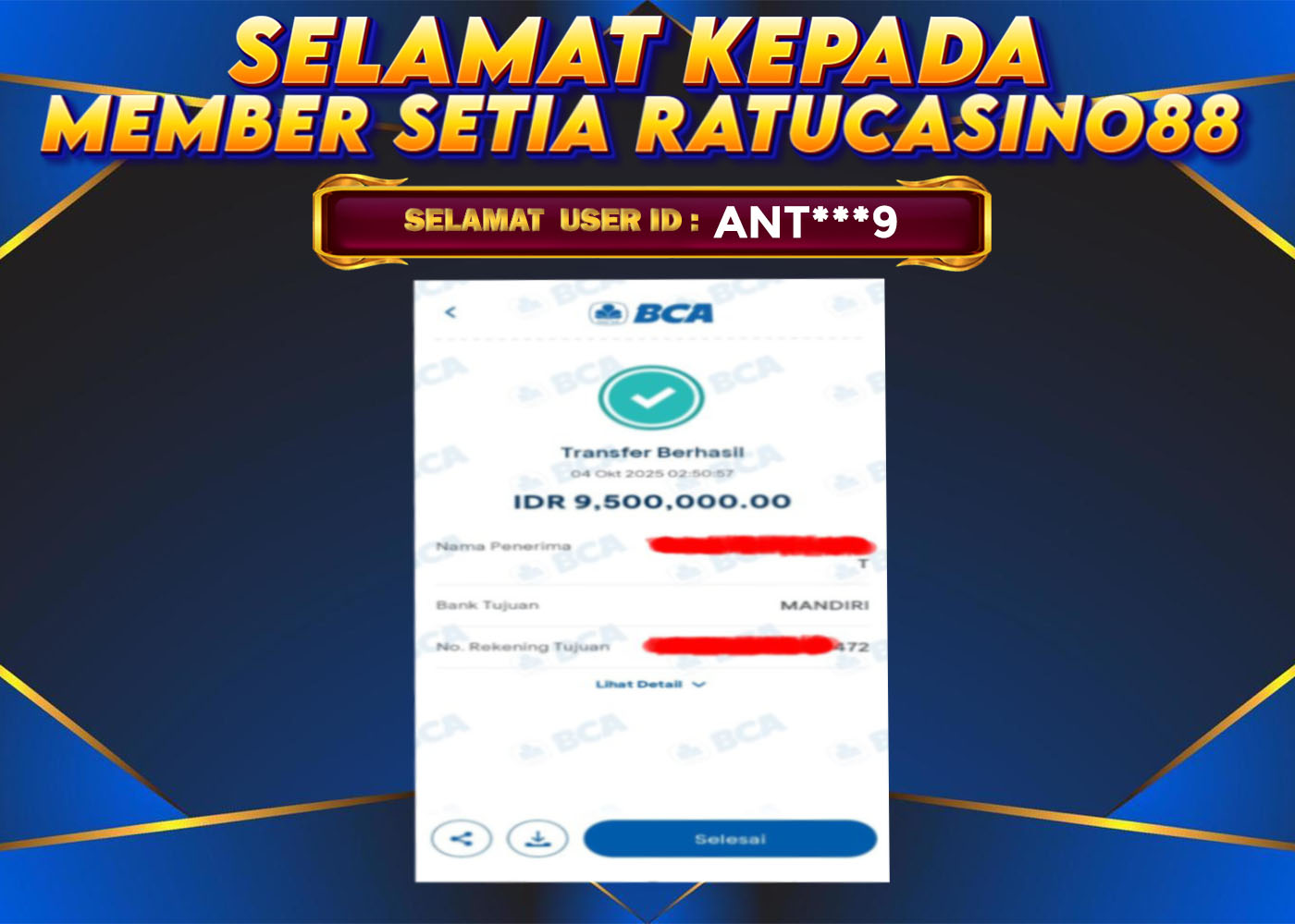 WITHDRAWAL MEMBER 78